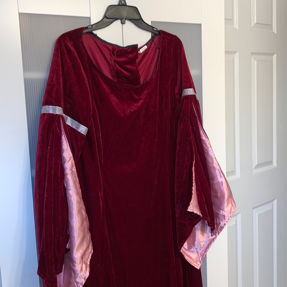 Halloween Renaissance dress with headpiece